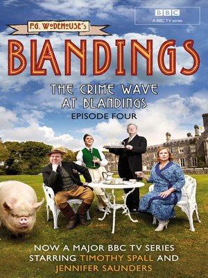 cover image of The Crime Wave at Blandings
